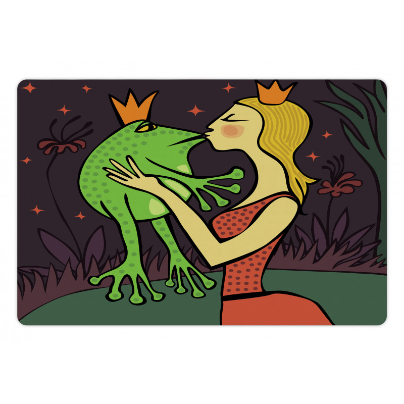 Princess Kissing the Frog Pet Mat