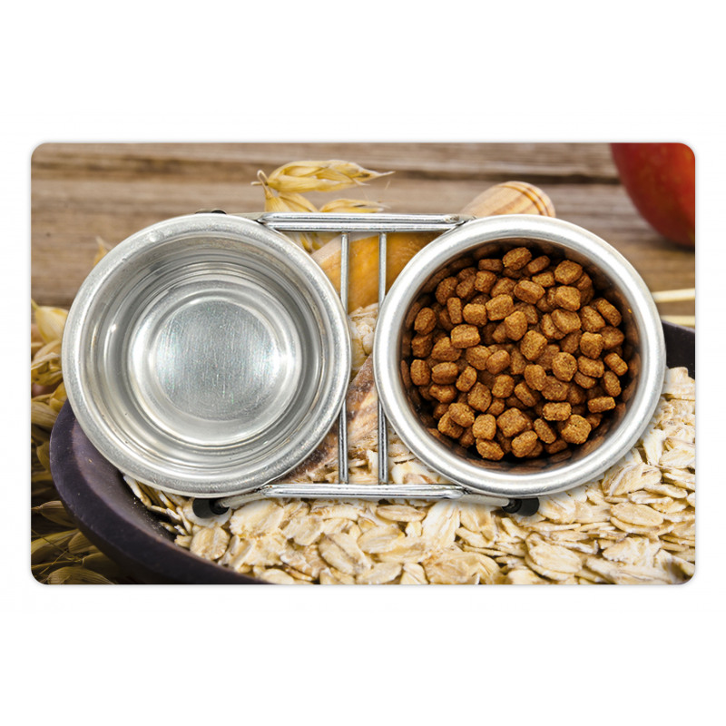 Organic Porridge Oats Bowl Pet Mat