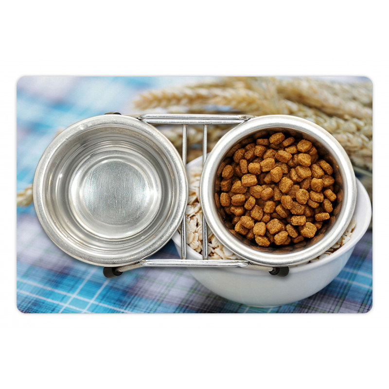 Bowl Full of Oats Photo Pet Mat