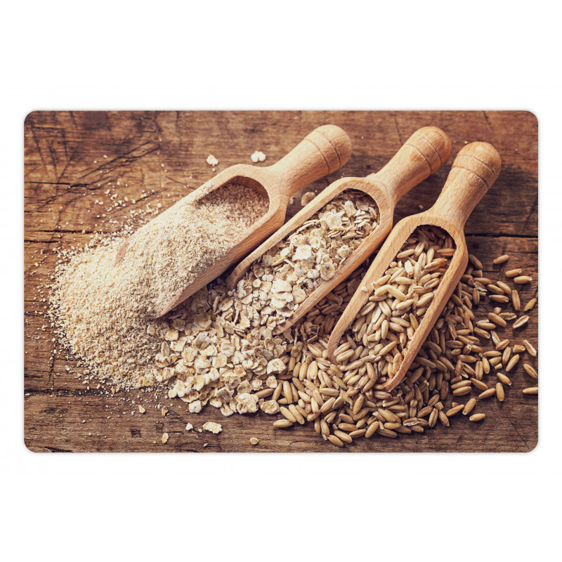 Oat Flakes Seeds and Bran Pet Mat