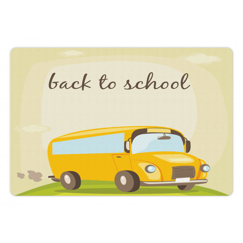 Back to School Theme Pet Mat