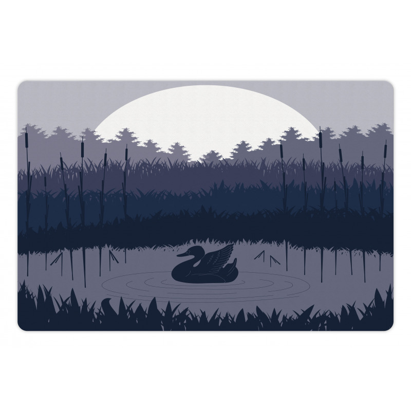 Gloomy Night Layout Summer Pet Mat