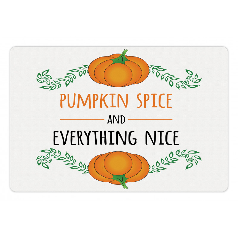 Pumpkin Drawings Pet Mat