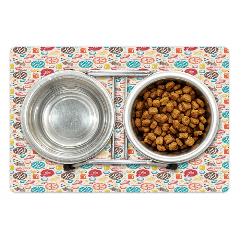 Bakery and Kitchen Items Pet Mat