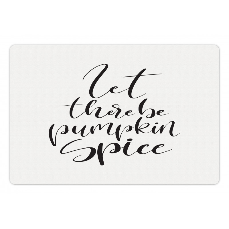 Autumn Vibes Motto Pet Mat