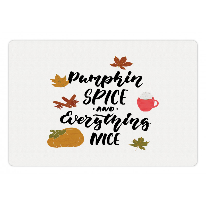 Cheery Autumn Vibes Pet Mat