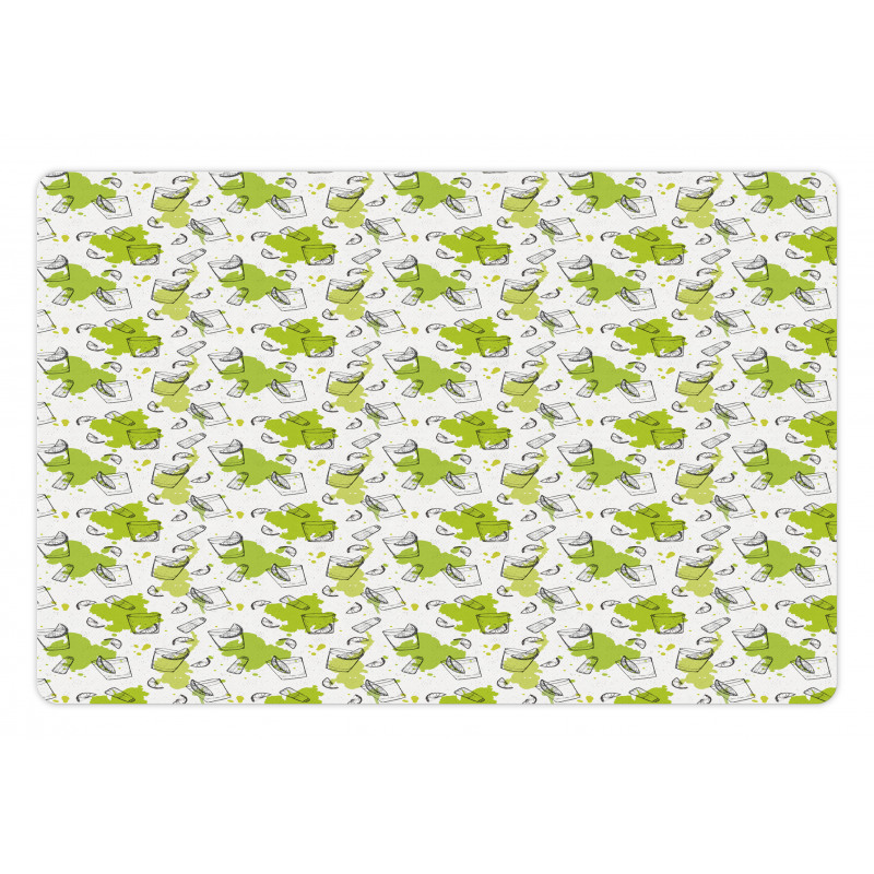 Lemon Slices Salt Shaker Pet Mat