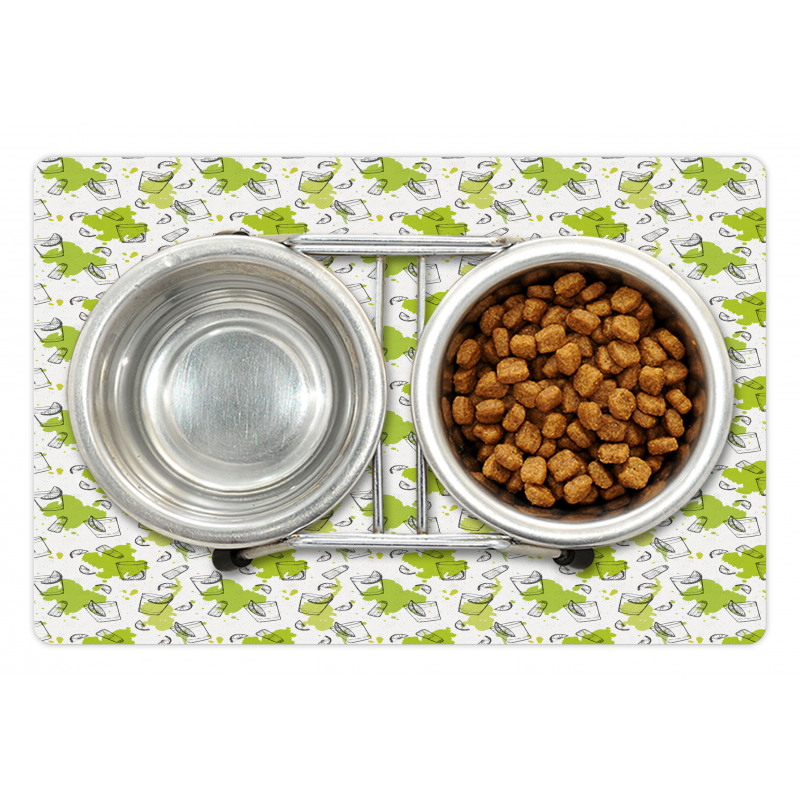 Lemon Slices Salt Shaker Pet Mat