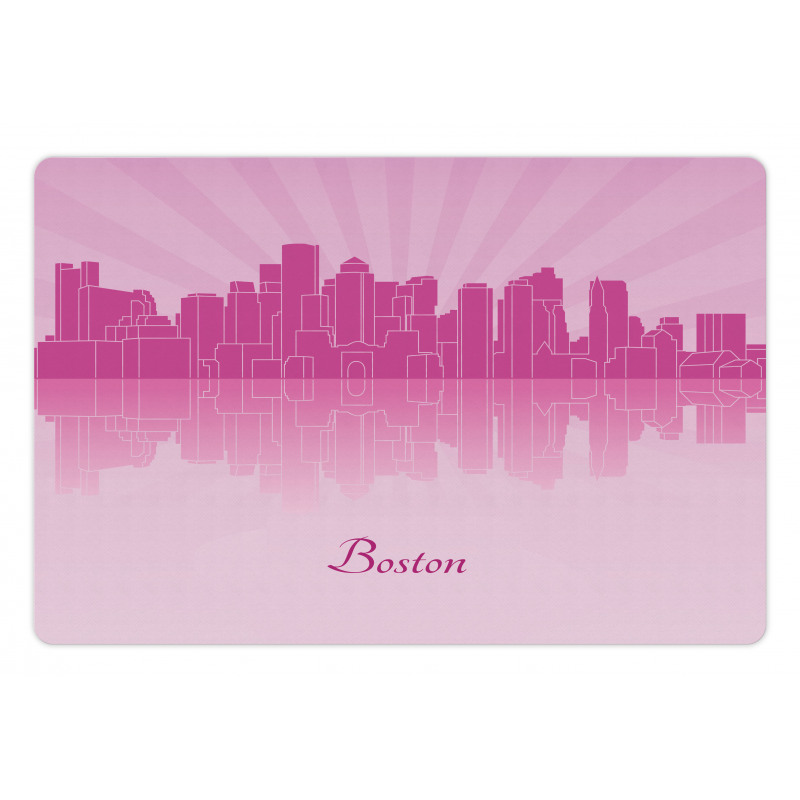 Pastel Silhouette Pet Mat