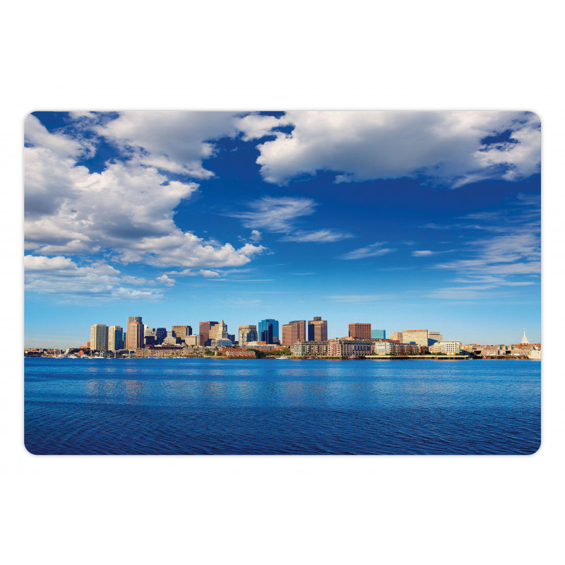 Skyline of Boston Pet Mat