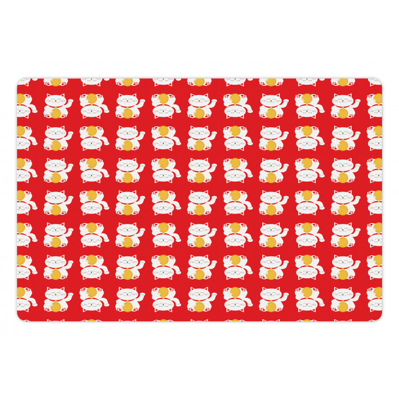 Luck Fortune Cat Pet Mat