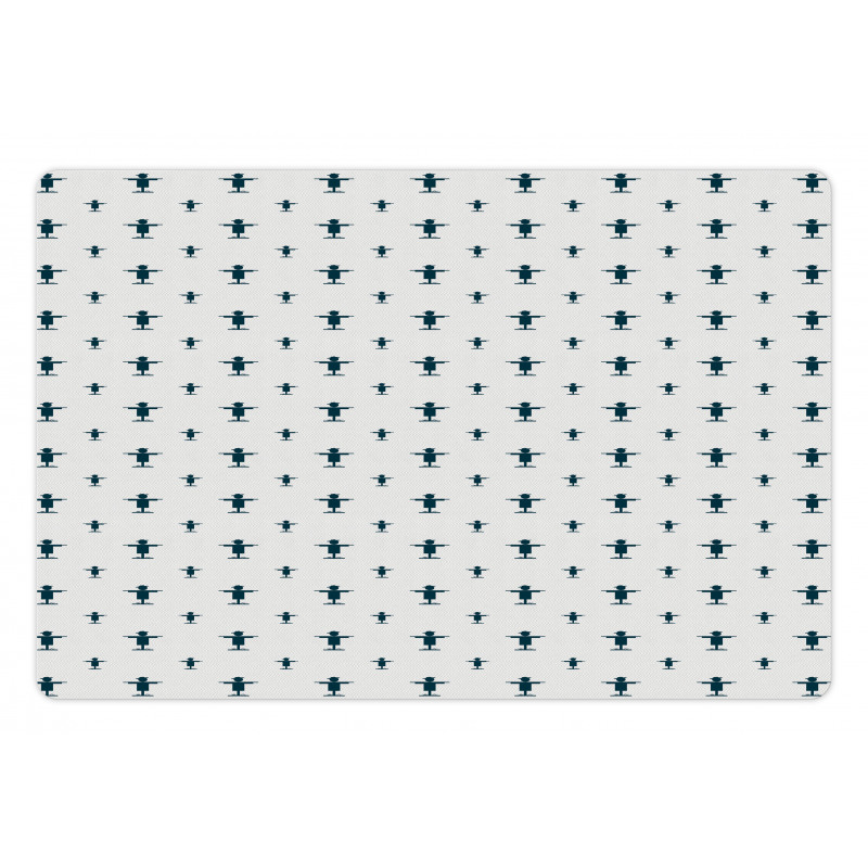 Rural Zigzags Pet Mat