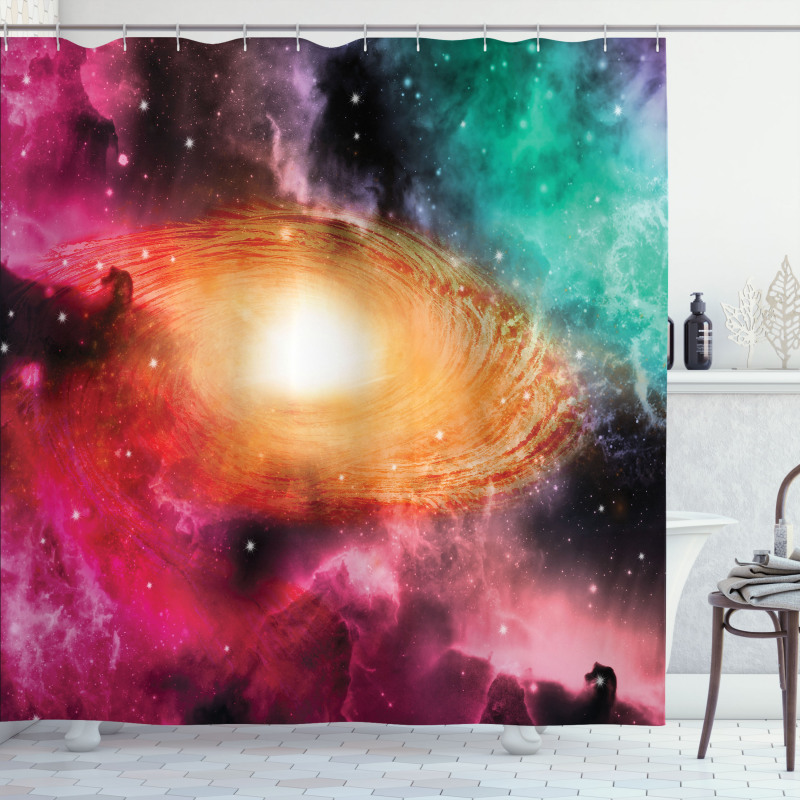 Galaxy Stardust Cosmos Shower Curtain