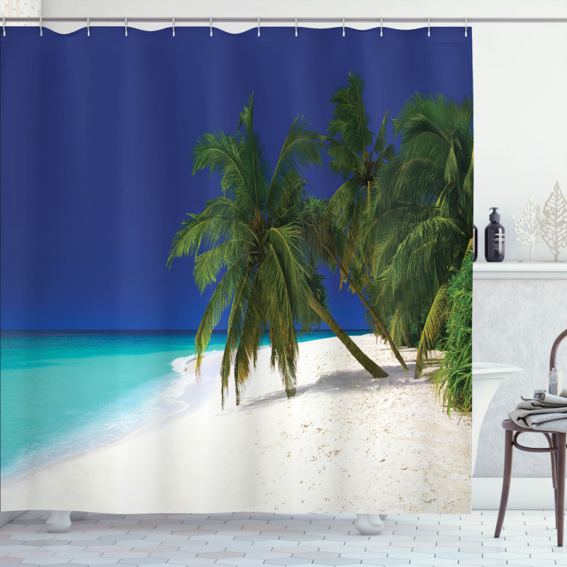 Untouched Coastline Shower Curtain