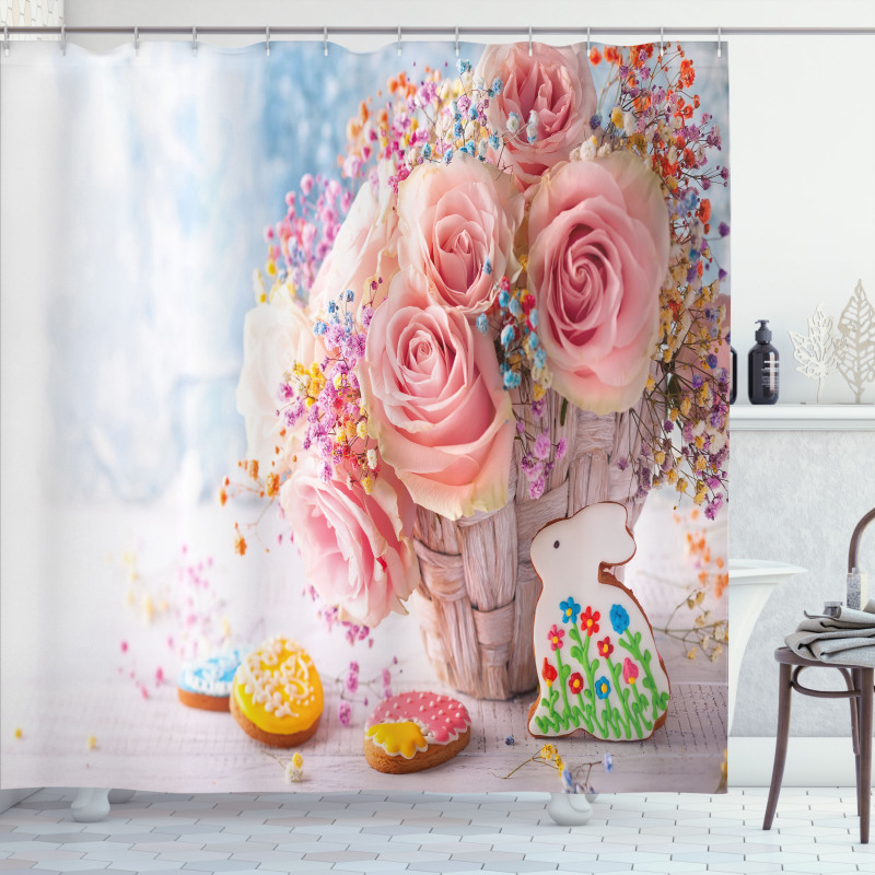 Spring Time Holidays Shower Curtain