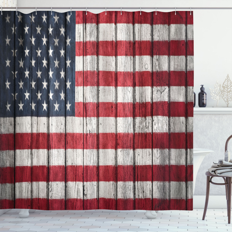 Fourth of July Independence Shower Curtain