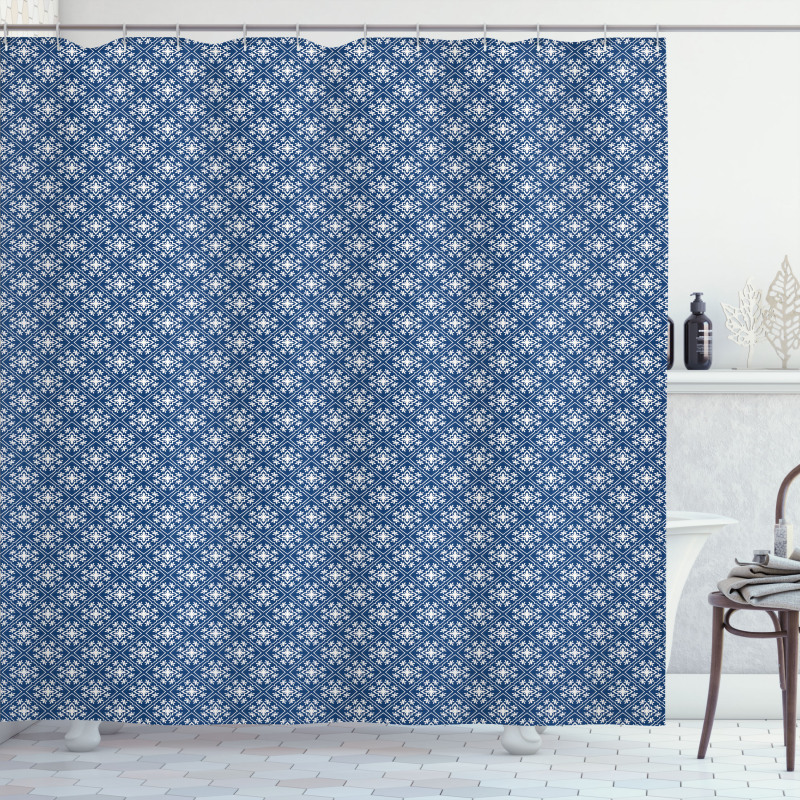 Classical Talavera Design Shower Curtain