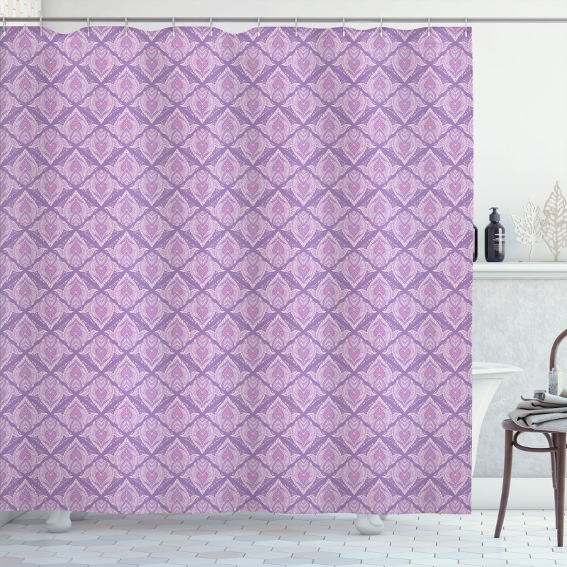 Ornamental Boho Design Shower Curtain