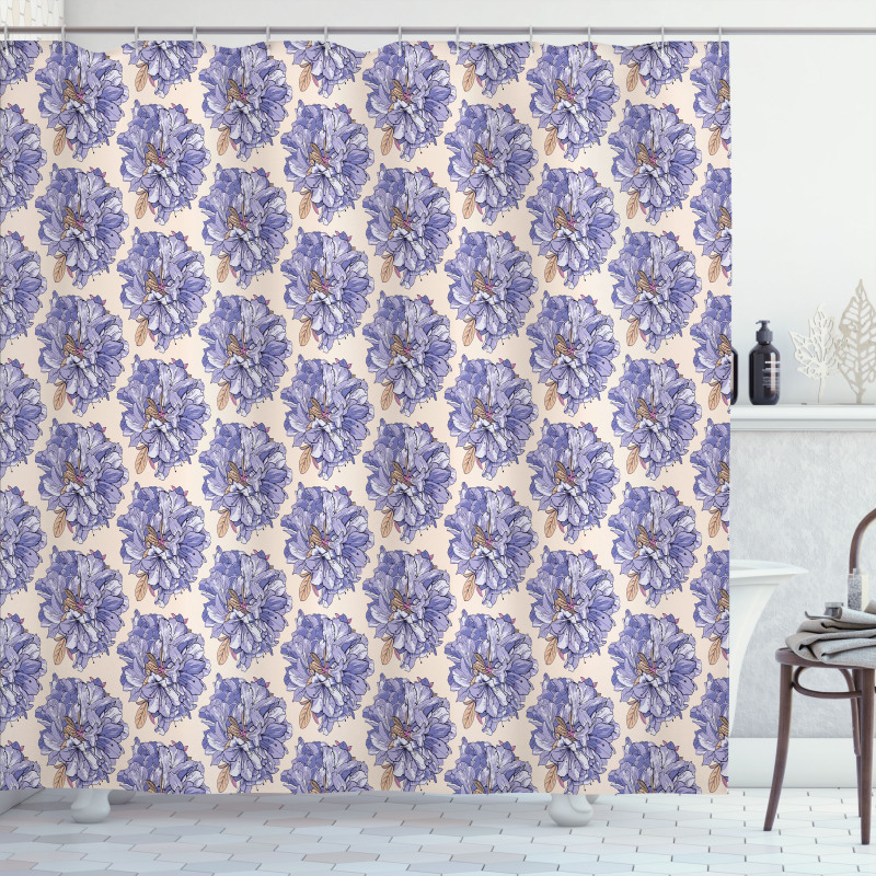 Spring Flower Bunch Shower Curtain