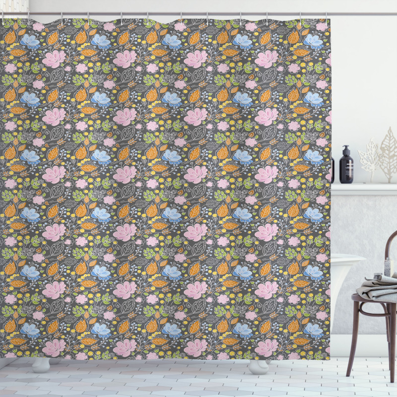 Creative Nature Blooming Shower Curtain