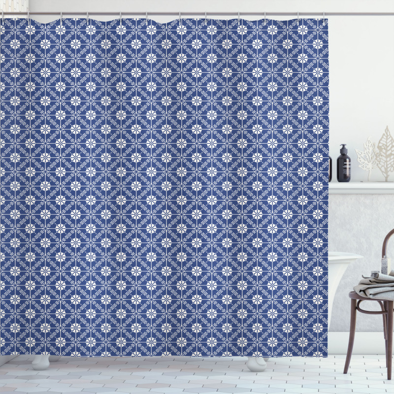 Traditional Portuguese Art Shower Curtain