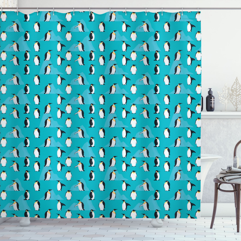 Penguins Shower Curtain