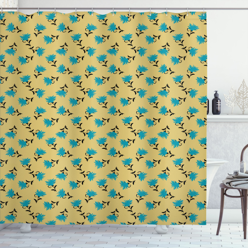 Petal with Peduncle Shower Curtain