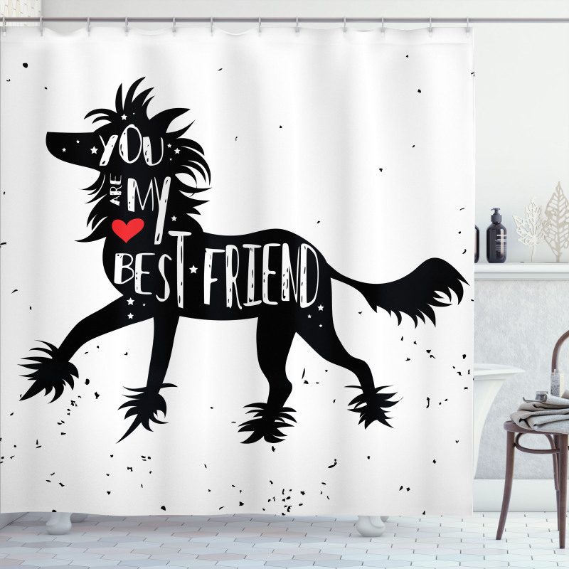 Pet Family Friendships Shower Curtain