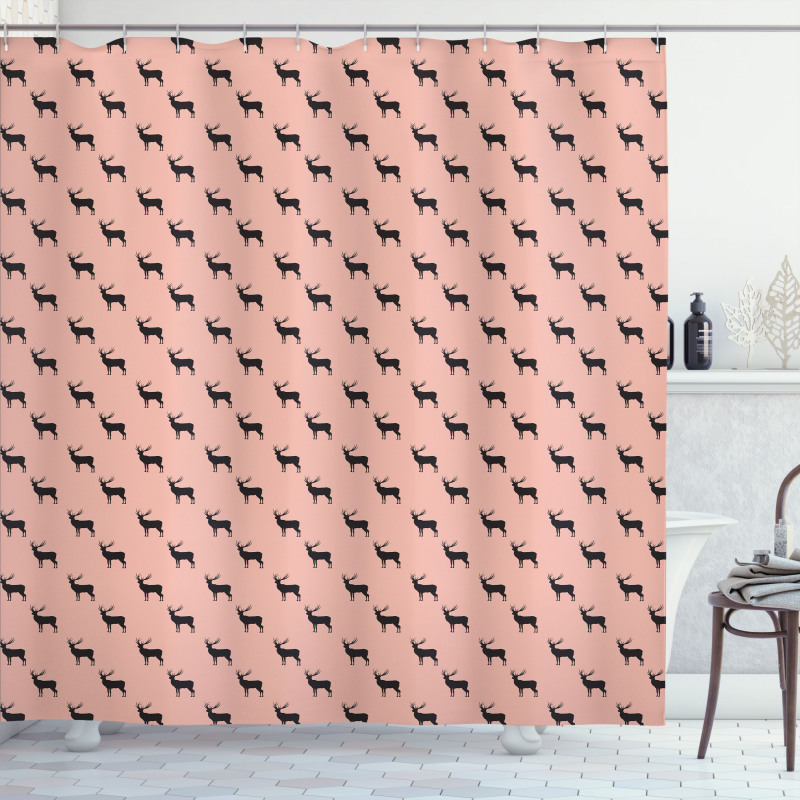 Wild Animal Hipster Shower Curtain