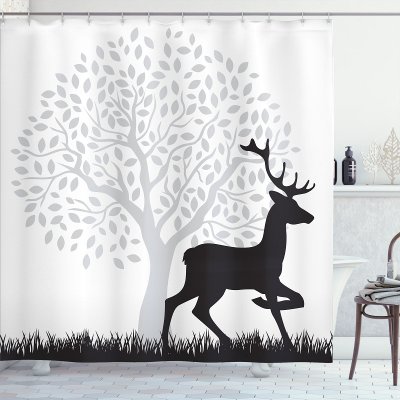 Gracious Wild Animal Shower Curtain