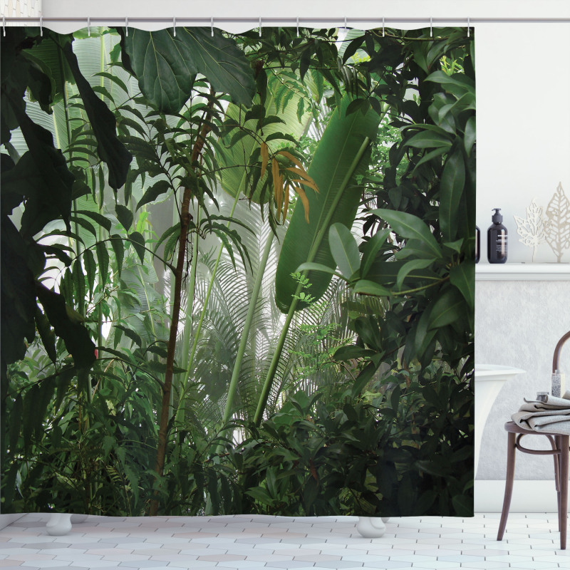 Tropical Rainforest Wild Shower Curtain