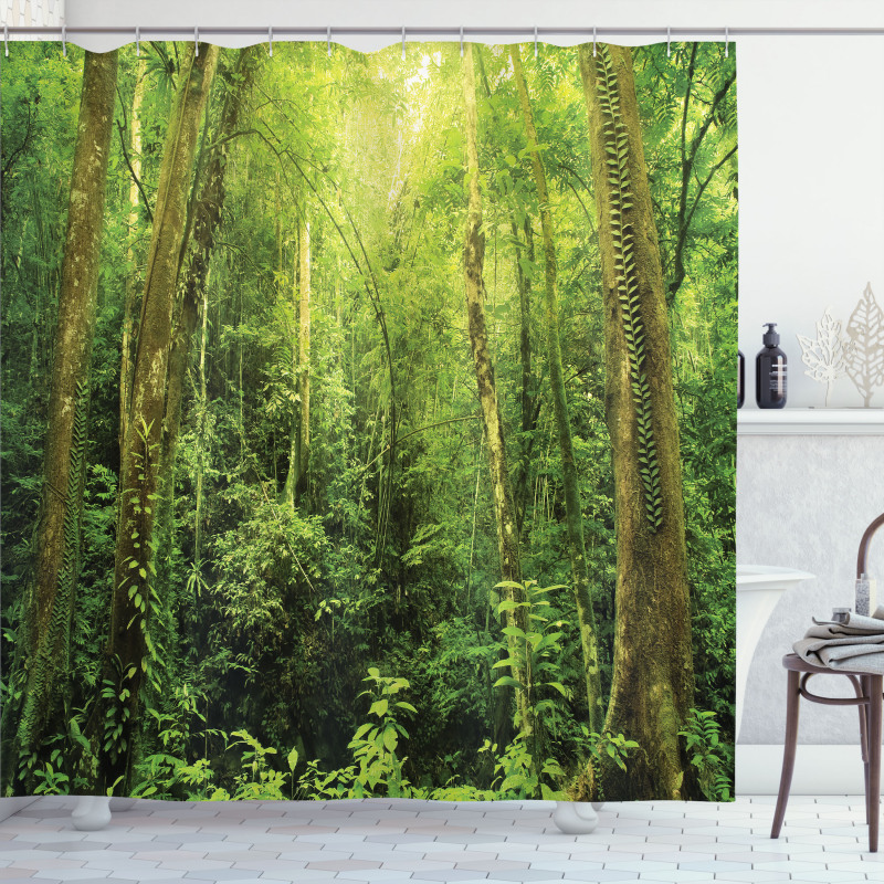 Rainforest Landscape Shower Curtain