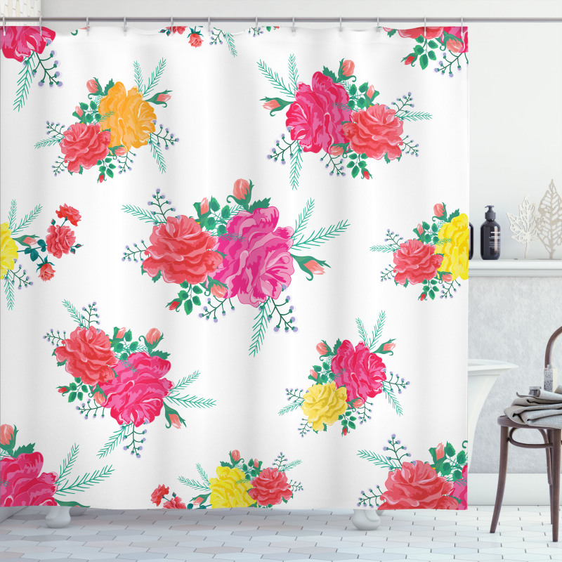 Spring Love Art Shower Curtain