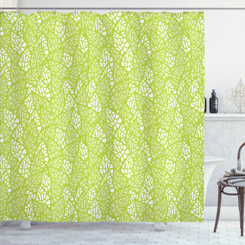 Ecology Garden Leaves Shower Curtain