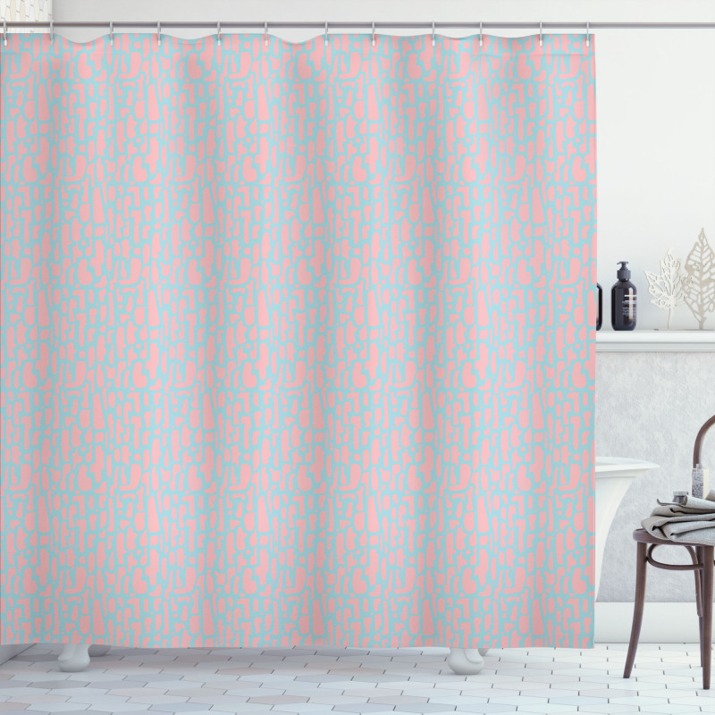 Misshaped Rectangles Shower Curtain