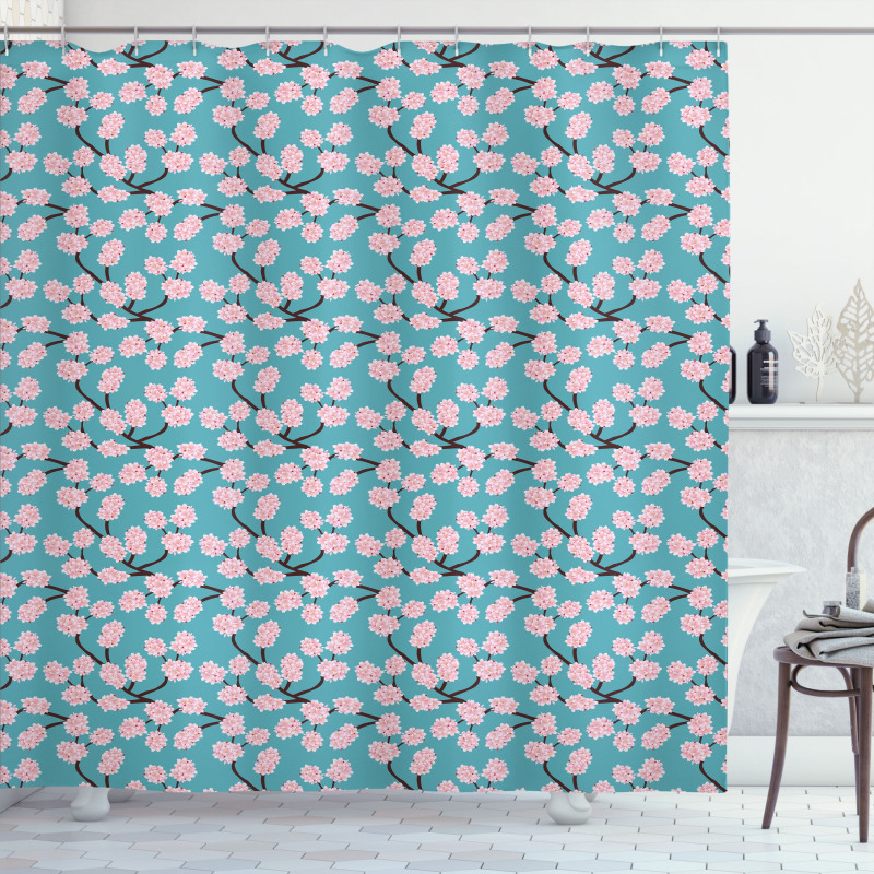 Cherry Blossom Shower Curtain