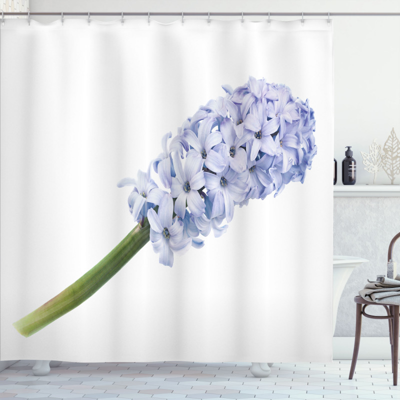 Spring Love Hyacinth Shower Curtain