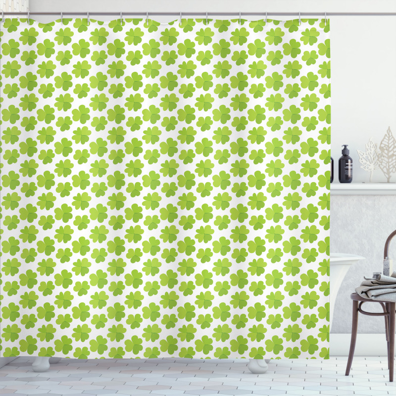 Luck Pattern Shower Curtain