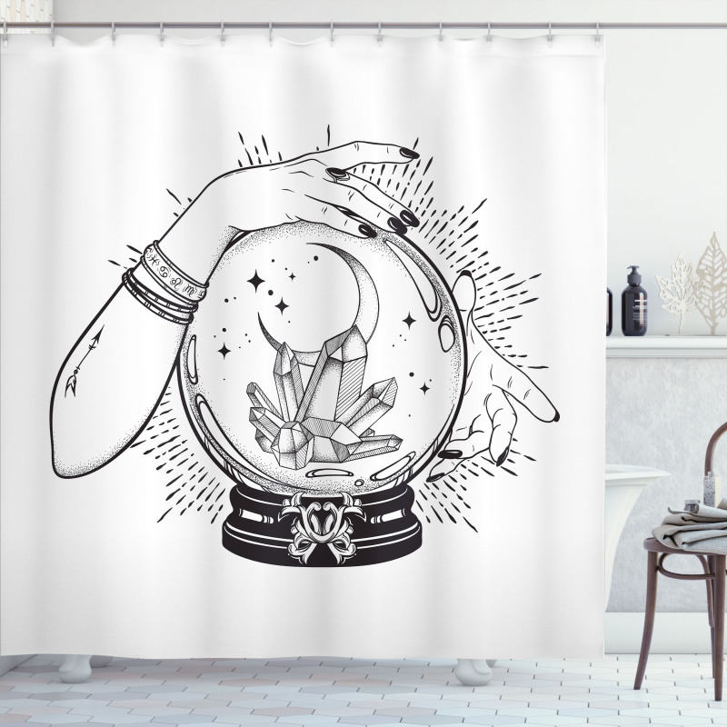 Fortune Teller Shower Curtain