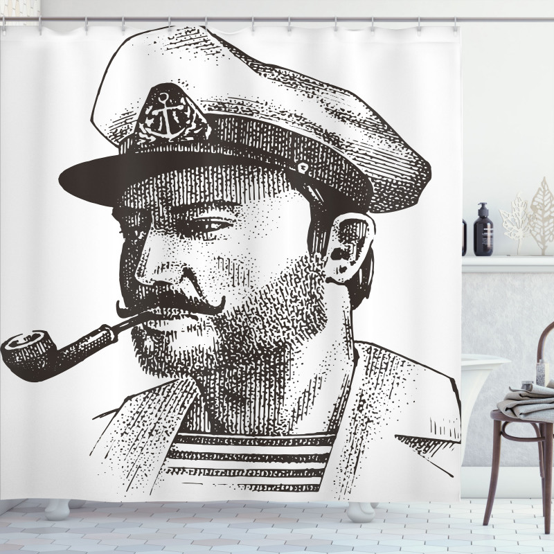 Maritime Boatswain Shower Curtain