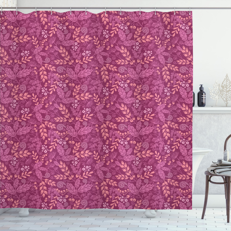 Berries Garden Art Shower Curtain