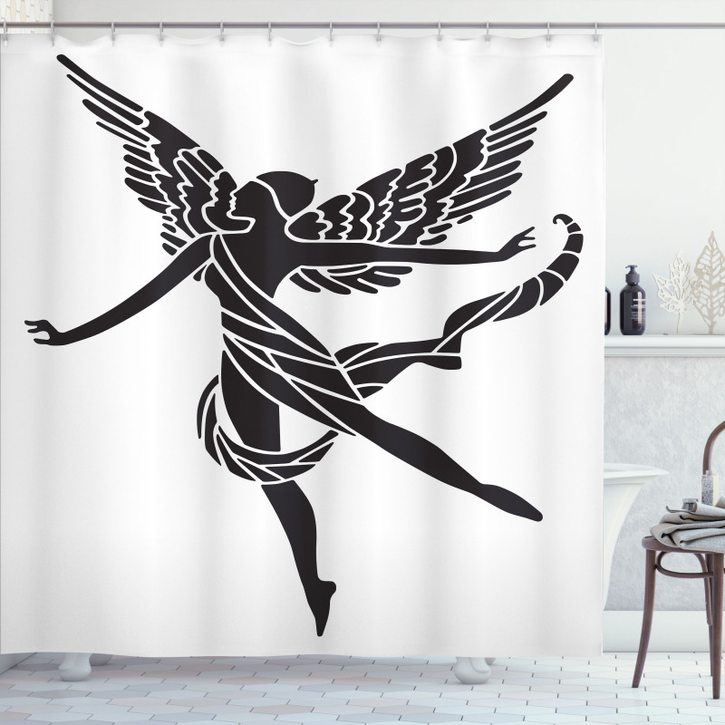 Woman with Wings Shower Curtain