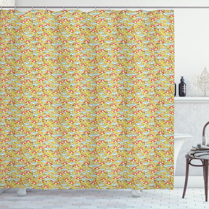 Teenagers Having Fun Shower Curtain