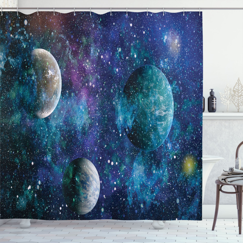 Universe Concept Shower Curtain