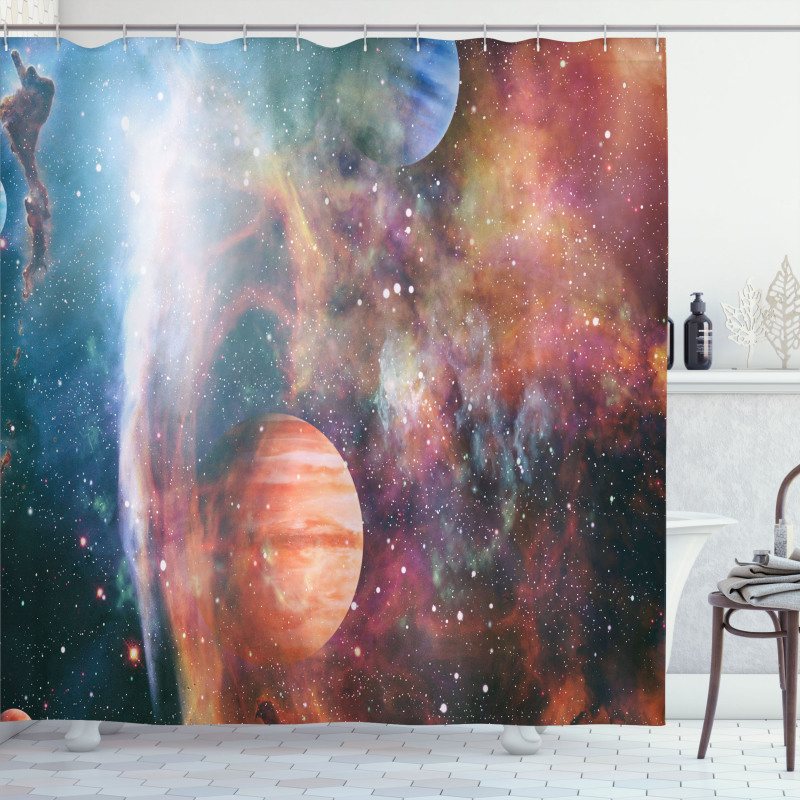 Heavenly Bodies Shower Curtain