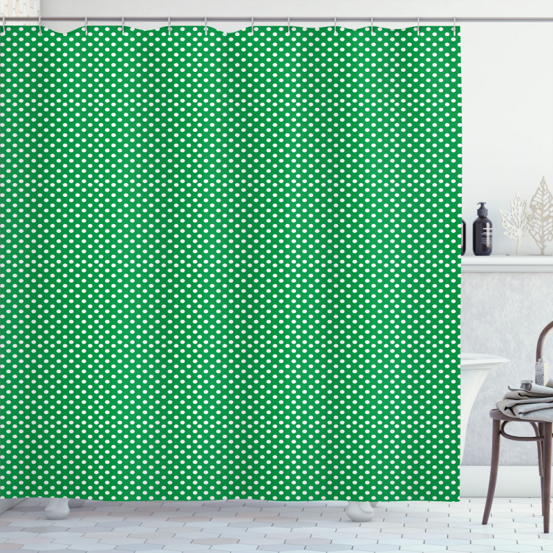 Polka Dots Shower Curtain