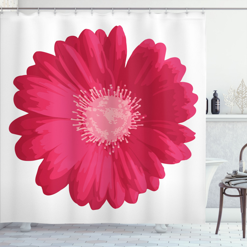 Close up Flower Shower Curtain