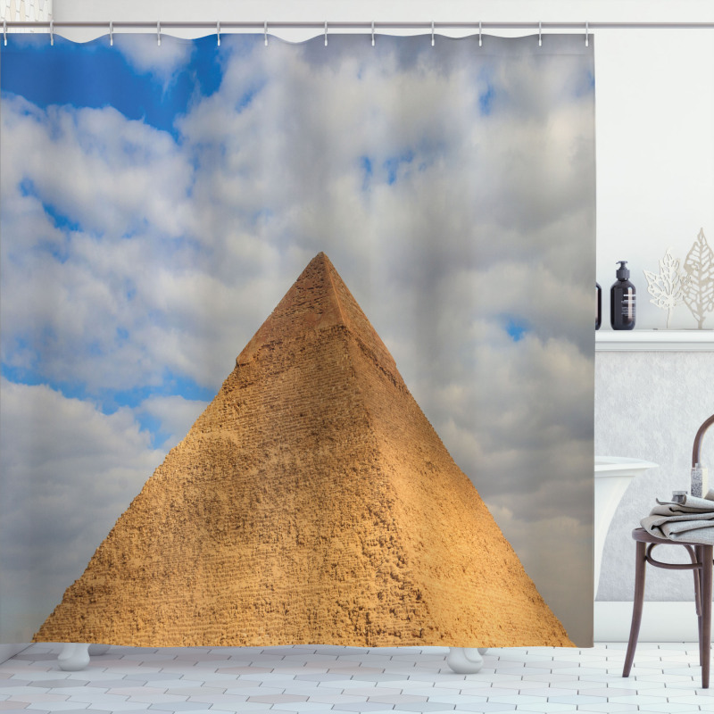 Top of the Pyramid Shower Curtain