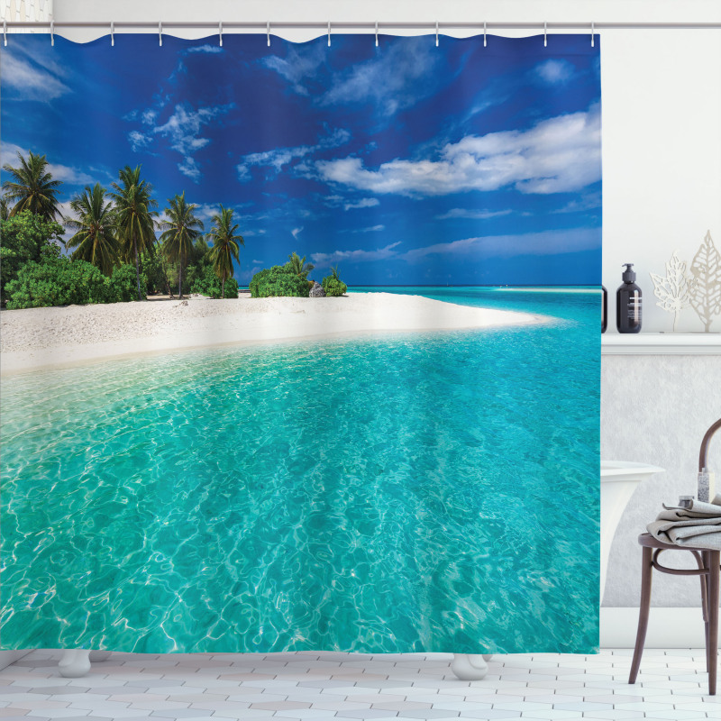 Clear Still Waters Shower Curtain