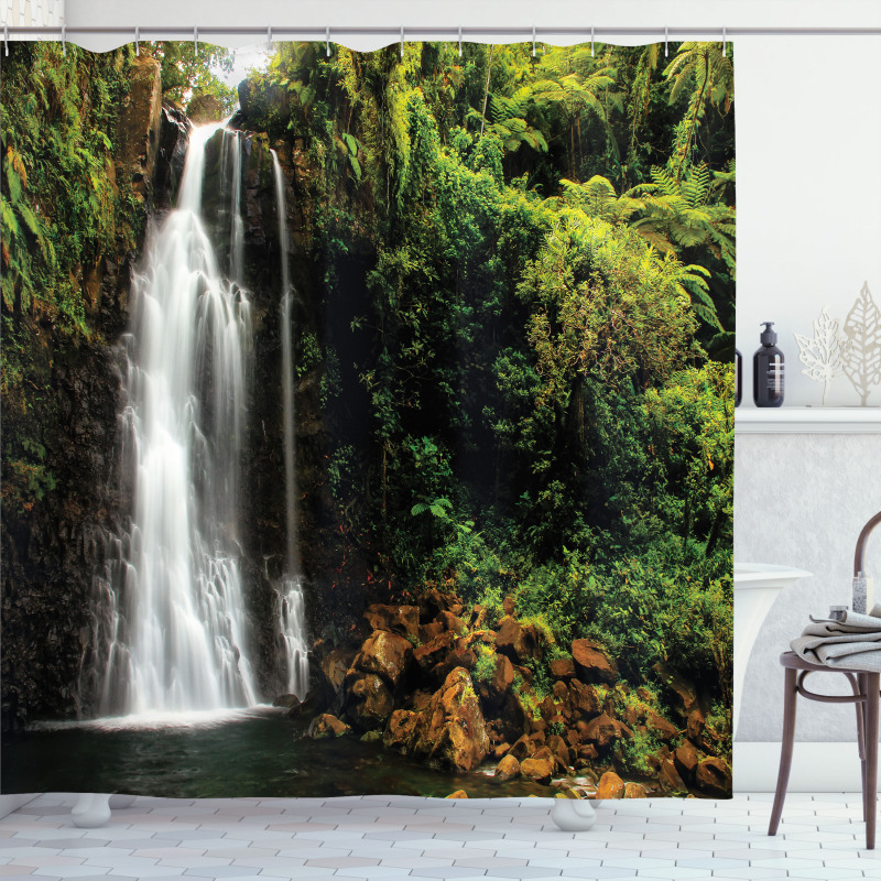 Tavoro Waterfalls Shower Curtain